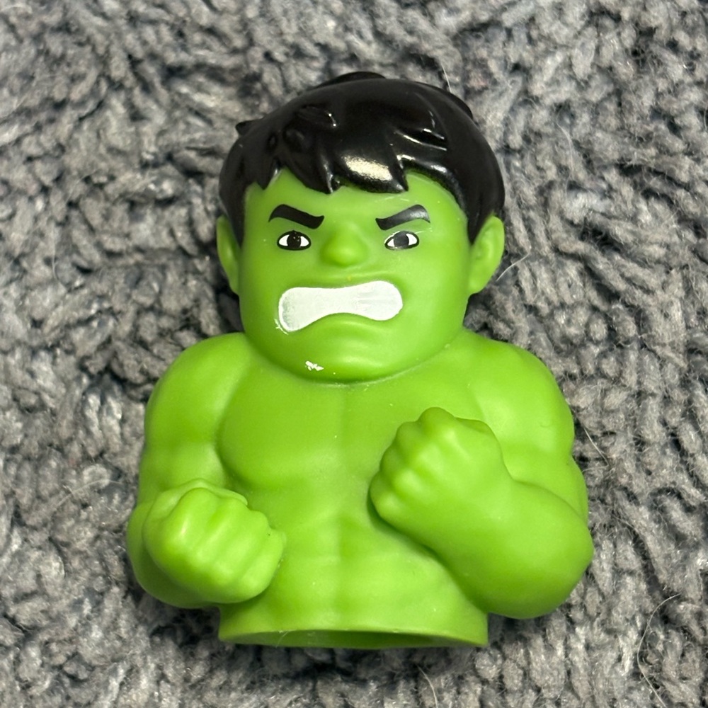NWOT cute Little People Marvel Characters - The Hulk